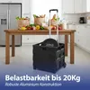 Klappbox Trolley schwarz 42x40x37cm Kunststoff Aluminium Produktbild-Vorschau 4