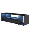 CALICOSY - Meuble TV gamer Hack - L163 x H48 x P45 cm Voir les images du produit 1