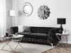 BELIANI Sofa Schwarz Samtstoff 3-Sitzer Chesterfield Stil Produktbild-Vorschau 2