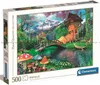 Puzzle Clementoni 500 pezzi HQC La Vecchia Casa delle Anteprima dell’immagine prodotto 7