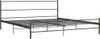 A metal bed frame with a headboard and footboard, shown against a white background. Náhľad obrázku produktu