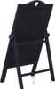 Reklamná tabuľa HWC-E51, kriedová, 66x37x27cm Shabby-Look Náhľad obrázku produktu 3