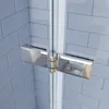 70x90x195cm Falttür +Stabilisationsstange 90cm Duschkabine Produktbild-Vorschau 5