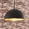 Lindby Hängeleuchte Leya, schwarz/gold, Metall, Ø 30 cm, Produktbild-Vorschau 2