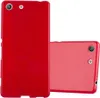 Cadorabo Schutzhülle für Sony Xperia M5 Hülle in Rot TPU Produktbild-Vorschau 1