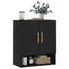 vidaXL Wandschrank Schwarz 60x31x70 cm Holzwerkstoff Produktbild-Vorschau 3