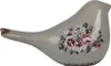 Clayre & Eef Figurka dekoracyjna Ptak 21x9x11 cm Szara Podgląd zdjęcia produktu 3