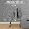 Łóżko składane HOMCOM 4 w 1 75 x 190 cm, łóżko dla Podgląd zdjęcia produktu 5