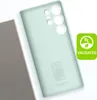 A mint-colored phone case is shown next to a gray smartphone, with a UL validated logo overlay. Anteprima dell’immagine prodotto