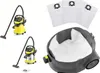 A collage of vacuum cleaner parts and accessories. Produktbild-Vorschau