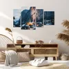 Bild auf Leinwand - Leinwandbild - 4 Teile - Lauterbrunnen Produktbild-Vorschau 7