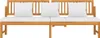 vidaXL Tagesbett mit Cremeweißen Kissen 200x60x75 cm Produktbild-Vorschau 4