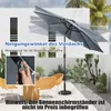 Parasol COSTWAY 300 cm z 8 żebrami, oświetleniem słonecznym Podgląd zdjęcia produktu 7