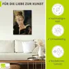 ARTland Leinwandbild Lesendes Mädchen Größe: 45x60 cm Produktbild-Vorschau 2