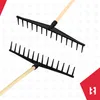 KOTARBAU® Laubrechen Kunststoff 59 cm mit Stiel Heurechen Produktbild-Vorschau 7