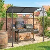 Outsunny Grillpavillon 215 x 150 x 220 cm Wasserabweisend Produktbild-Vorschau 2