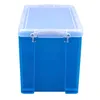 Really Useful Box Aufbewahrungsbox 19,0 l transparent, blau Produktbild-Vorschau 2