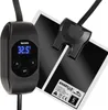 A black heating mat with a digital thermostat and display. Voir les images du produit