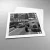 Poster - Poster ohne Rahmen - Formel 1 Retro - 50x50 cm - Produktbild-Vorschau 3