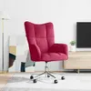 vidaXL Fauteuil relax vin rouge velours Voir les images du produit 1