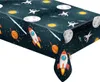 Folientischdecke COSMOS Planet Rakete 120x180cm Produktbild-Vorschau 2