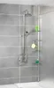 WENKO Teleskop Stange Duschecke Compact Regal Ecke Dusche 4 Produktbild-Vorschau 9
