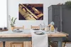 MuchoWow® Poster Reisekoffer - Vintage - Braun 120x80 cm - Produktbild-Vorschau 3