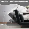 Rozkladacia pohovka HOMCOM, rozkladacia pohovka s funkciou Náhľad obrázku produktu 5