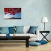Wallario Poster - Vulkanpanorama im Herbst, Kunstdruck Produktbild-Vorschau 3
