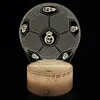 Fotbalové noční světlo Real Madrid pro děti, 16 LED diod, Náhled obrázku produktu 6