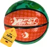 Mini Bouncing Basketball - Orange/Grün, Farbe:orange/blau, Produktbild-Vorschau 1
