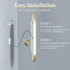 Vrygle Specchio Bagno LED 60x120 cm, Dimmerabile, Anteprima dell’immagine prodotto 16