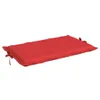 The Living Store Sonnenliegen-Auflage Rot 186x58x3 cm Produktbild-Vorschau 7