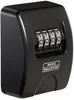 A black key safe with a four-digit combination lock is shown against a white background. Produktbild-Vorschau