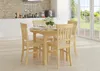 Runder Tisch Küchentisch Esstisch ausziehbar 103x103x75 Produktbild-Vorschau 4