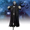 Halloween-Dekoration, Garten, Sensenmann, Geistergesicht, Produktbild-Vorschau 4