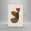 Bilder auf glas - Einteilig - Abstraktion Braun Produktbild-Vorschau 3