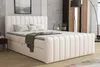 MR GROUP Boxspringbett mit Bettkasten ASTI, 120x200, beige, Produktbild-Vorschau 1