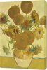 Quadro 60x90 cm  Girasoli, Van Gogh Vintage per il salotto Anteprima dell’immagine prodotto 1