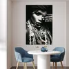 MuchoWow® Poster Frau - Schmuck - Ring - Make up - Schwarz Produktbild-Vorschau 5