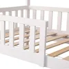 Ausziehbares Hüttenbett für Kinder 190x90cm weiß MARCEAU Produktbild-Vorschau 6