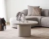 Couchtisch sand MDF rund - 80x80x40cm - Nagano Produktbild-Vorschau 5
