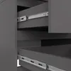 Kleiderschrank AKORD S60 Graphitgrau 60 cm 2 Türen 2 Produktbild-Vorschau 4