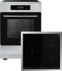 Cuisinière autonome 60 cm four encastrable 58 cm plaque à Voir les images du produit 1