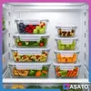 ASATO Glas-Frischhaltedosen 8er Set 150 bis 1040 ml Produktbild-Vorschau 10