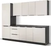 Hochschrank für Backofen und Mikrowelle  Arona Cashmere 60 Produktbild-Vorschau 3