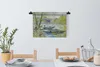 MuchoWow® Wandteppich Wandbehang Angeln im Frühling - Produktbild-Vorschau 3