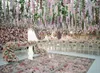 Wisteria Umělé květiny Bushy Silk Vine Závěsný věnec pro Náhled obrázku produktu 5