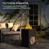 blumfeldt Monolith Feuerschale mit Grill MGO & Stahlschale Produktbild-Vorschau 2