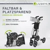 Juskys Rollator Vital faltbar, leicht, höhenverstellbar - Produktbild-Vorschau 3